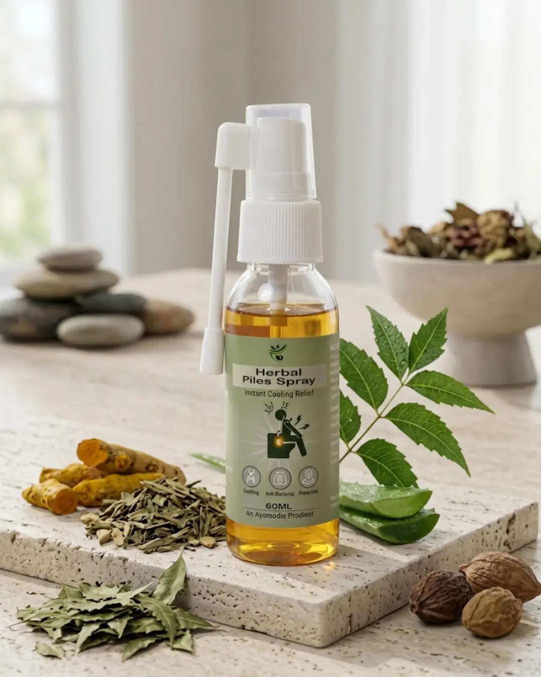 Herbal Relief Spray Bottle